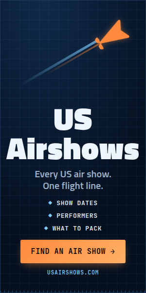 US Airshows 300×600 dark banner